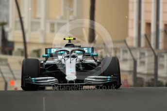 World © Octane Photographic Ltd. Formula 1 – Monaco GP. Practice 1. Mercedes AMG Petronas Motorsport AMG F1 W10 EQ Power+ - Valtteri Bottas. Monte-Carlo, Monaco. Thursday 23rd May 2019.