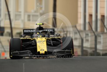 World © Octane Photographic Ltd. Formula 1 – Monaco GP. Practice 1. Renault Sport F1 Team RS19 – Nico Hulkenberg. Monte-Carlo, Monaco. Thursday 23rd May 2019.