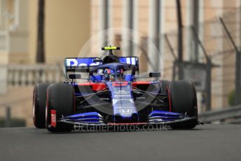 World © Octane Photographic Ltd. Formula 1 – Monaco GP. Practice 1. Scuderia Toro Rosso STR14 – Alexander Albon. Monte-Carlo, Monaco. Thursday 23rd May 2019.