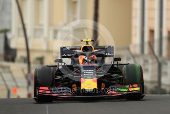 World © Octane Photographic Ltd. Formula 1 – Monaco GP. Practice 1. Aston Martin Red Bull Racing RB15 – Pierre Gasly. Monte-Carlo, Monaco. Thursday 23rd May 2019.