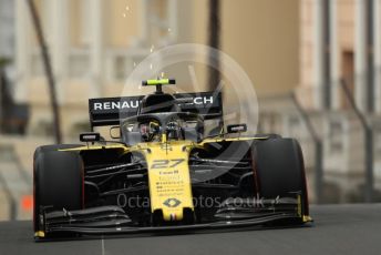 World © Octane Photographic Ltd. Formula 1 – Monaco GP. Practice 1. Renault Sport F1 Team RS19 – Nico Hulkenberg. Monte-Carlo, Monaco. Thursday 23rd May 2019.