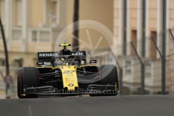 World © Octane Photographic Ltd. Formula 1 – Monaco GP. Practice 1. Renault Sport F1 Team RS19 – Nico Hulkenberg. Monte-Carlo, Monaco. Thursday 23rd May 2019.