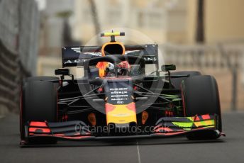 World © Octane Photographic Ltd. Formula 1 – Monaco GP. Practice 1. Aston Martin Red Bull Racing RB15 – Pierre Gasly. Monte-Carlo, Monaco. Thursday 23rd May 2019.