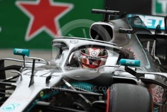 World © Octane Photographic Ltd. Formula 1 – Monaco GP. Practice 1. Mercedes AMG Petronas Motorsport AMG F1 W10 EQ Power+ - Lewis Hamilton. Monte-Carlo, Monaco. Thursday 23rd May 2019.