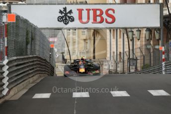 World © Octane Photographic Ltd. Formula 1 – Monaco GP. Practice 1. Aston Martin Red Bull Racing RB15 – Pierre Gasly. Monte-Carlo, Monaco. Thursday 23rd May 2019.