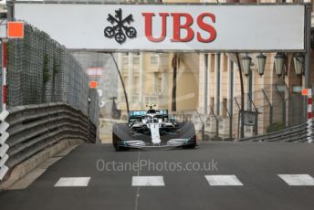 World © Octane Photographic Ltd. Formula 1 – Monaco GP. Practice 1. Mercedes AMG Petronas Motorsport AMG F1 W10 EQ Power+ - Valtteri Bottas. Monte-Carlo, Monaco. Thursday 23rd May 2019.