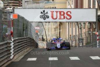 World © Octane Photographic Ltd. Formula 1 – Monaco GP. Practice 1. Scuderia Toro Rosso STR14 – Daniil Kvyat. Monte-Carlo, Monaco. Thursday 23rd May 2019.