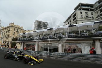 World © Octane Photographic Ltd. Formula 1 – Monaco GP. Practice 1. Renault Sport F1 Team RS19 – Daniel Ricciardo. Monte-Carlo, Monaco. Thursday 23rd May 2019.