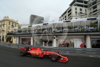 World © Octane Photographic Ltd. Formula 1 – Monaco GP. Practice 1. Scuderia Ferrari SF90 – Charles Leclerc. Monte-Carlo, Monaco. Thursday 23rd May 2019.