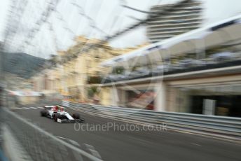 World © Octane Photographic Ltd. Formula 1 – Monaco GP. Practice 1. Alfa Romeo Racing C38 – Antonio Giovinazzi. Monte-Carlo, Monaco. Thursday 23rd May 2019.
