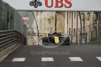 World © Octane Photographic Ltd. Formula 1 – Monaco GP. Practice 1. Renault Sport F1 Team RS19 – Nico Hulkenberg. Monte-Carlo, Monaco. Thursday 23rd May 2019.