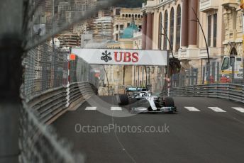 World © Octane Photographic Ltd. Formula 1 – Monaco GP. Practice 1. Mercedes AMG Petronas Motorsport AMG F1 W10 EQ Power+ - Valtteri Bottas. Monte-Carlo, Monaco. Thursday 23rd May 2019.