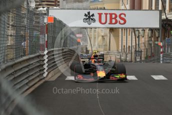 World © Octane Photographic Ltd. Formula 1 – Monaco GP. Practice 1. Aston Martin Red Bull Racing RB15 – Pierre Gasly. Monte-Carlo, Monaco. Thursday 23rd May 2019.