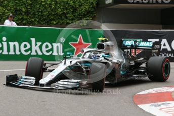 World © Octane Photographic Ltd. Formula 1 – Monaco GP. Practice 1. Mercedes AMG Petronas Motorsport AMG F1 W10 EQ Power+ - Valtteri Bottas. Monte-Carlo, Monaco. Thursday 23rd May 2019.