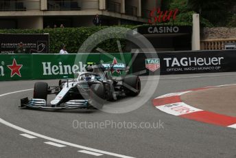 World © Octane Photographic Ltd. Formula 1 – Monaco GP. Practice 1. Mercedes AMG Petronas Motorsport AMG F1 W10 EQ Power+ - Valtteri Bottas. Monte-Carlo, Monaco. Thursday 23rd May 2019.