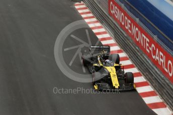 World © Octane Photographic Ltd. Formula 1 – Monaco GP. Practice 1. Renault Sport F1 Team RS19 – Daniel Ricciardo. Monte-Carlo, Monaco. Thursday 23rd May 2019.