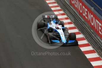 World © Octane Photographic Ltd. Formula 1 – Monaco GP. Practice 1. ROKiT Williams Racing FW 42 – George Russell. Monte-Carlo, Monaco. Thursday 23rd May 2019.