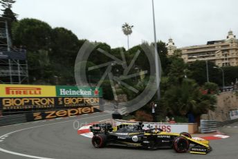 World © Octane Photographic Ltd. Formula 1 – Monaco GP. Practice 1. Renault Sport F1 Team RS19 – Daniel Ricciardo. Monte-Carlo, Monaco. Thursday 23rd May 2019.