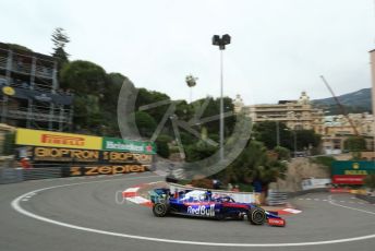 World © Octane Photographic Ltd. Formula 1 – Monaco GP. Practice 1. Scuderia Toro Rosso STR14 – Alexander Albon. Monte-Carlo, Monaco. Thursday 23rd May 2019.