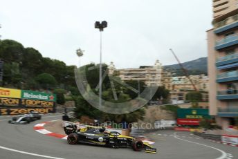 World © Octane Photographic Ltd. Formula 1 – Monaco GP. Practice 1. Renault Sport F1 Team RS19 – Nico Hulkenberg. Monte-Carlo, Monaco. Thursday 23rd May 2019.