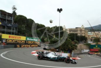 World © Octane Photographic Ltd. Formula 1 – Monaco GP. Practice 1. Mercedes AMG Petronas Motorsport AMG F1 W10 EQ Power+ - Valtteri Bottas. Monte-Carlo, Monaco. Thursday 23rd May 2019.