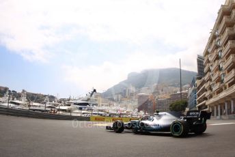 World © Octane Photographic Ltd. Formula 1 – Monaco GP. Practice 2. Mercedes AMG Petronas Motorsport AMG F1 W10 EQ Power+ - Valtteri Bottas. Monte-Carlo, Monaco. Thursday 23rd May 2019.