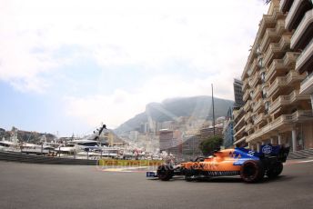 World © Octane Photographic Ltd. Formula 1 – Monaco GP. Practice 2. McLaren MCL34 – Carlos Sainz. Monte-Carlo, Monaco. Thursday 23rd May 2019.