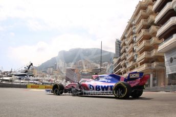 World © Octane Photographic Ltd. Formula 1 – Monaco GP. Practice 2. SportPesa Racing Point RP19 – Lance Stroll. Monte-Carlo, Monaco. Thursday 23rd May 2019.