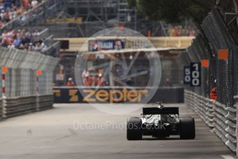 World © Octane Photographic Ltd. Formula 1 – Monaco GP. Practice 2. Mercedes AMG Petronas Motorsport AMG F1 W10 EQ Power+ - Lewis Hamilton. Monte-Carlo, Monaco. Thursday 23rd May 2019.