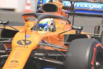 World © Octane Photographic Ltd. Formula 1 – Monaco GP. Practice 2. McLaren MCL34 – Lando Norris. Monte-Carlo, Monaco. Thursday 23rd May 2019.