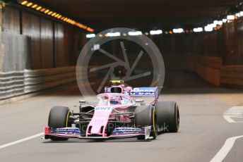 World © Octane Photographic Ltd. Formula 1 – Monaco GP. Practice 2. SportPesa Racing Point RP19 – Lance Stroll. Monte-Carlo, Monaco. Thursday 23rd May 2019.