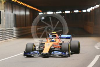 World © Octane Photographic Ltd. Formula 1 – Monaco GP. Practice 2. McLaren MCL34 – Lando Norris. Monte-Carlo, Monaco. Thursday 23rd May 2019.