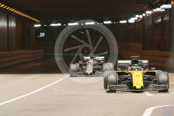 World © Octane Photographic Ltd. Formula 1 – Monaco GP. Practice 2. Renault Sport F1 Team RS19 – Daniel Ricciardo. Monte-Carlo, Monaco. Thursday 23rd May 2019.