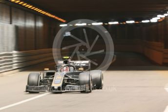 World © Octane Photographic Ltd. Formula 1 – Monaco GP. Practice 2. Rich Energy Haas F1 Team VF19 – Kevin Magnussen. Monte-Carlo, Monaco. Thursday 23rd May 2019.