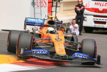 World © Octane Photographic Ltd. Formula 1 – Monaco GP. Practice 2. McLaren MCL34 – Lando Norris. Monte-Carlo, Monaco. Thursday 23rd May 2019.