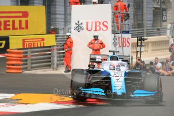World © Octane Photographic Ltd. Formula 1 – Monaco GP. Practice 2. ROKiT Williams Racing FW 42 – George Russell. Monte-Carlo, Monaco. Thursday 23rd May 2019.