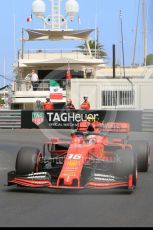 World © Octane Photographic Ltd. Formula 1 – Monaco GP. Practice 2. Scuderia Ferrari SF90 – Charles Leclerc. Monte-Carlo, Monaco. Thursday 23rd May 2019.
