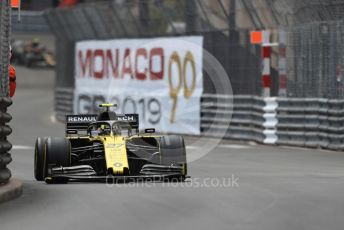 World © Octane Photographic Ltd. Formula 1 – Monaco GP. Practice 2. Renault Sport F1 Team RS19 – Nico Hulkenberg. Monte-Carlo, Monaco. Thursday 23rd May 2019.