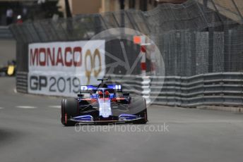 World © Octane Photographic Ltd. Formula 1 – Monaco GP. Practice 2. Scuderia Toro Rosso STR14 – Daniil Kvyat. Monte-Carlo, Monaco. Thursday 23rd May 2019.