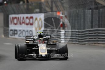 World © Octane Photographic Ltd. Formula 1 – Monaco GP. Practice 2. Rich Energy Haas F1 Team VF19 – Kevin Magnussen. Monte-Carlo, Monaco. Thursday 23rd May 2019.