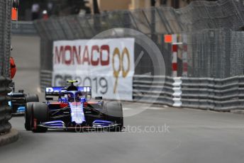 World © Octane Photographic Ltd. Formula 1 – Monaco GP. Practice 2. Scuderia Toro Rosso STR14 – Alexander Albon. Monte-Carlo, Monaco. Thursday 23rd May 2019.