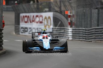 World © Octane Photographic Ltd. Formula 1 – Monaco GP. Practice 2. ROKiT Williams Racing FW42 – Robert Kubica. Monte-Carlo, Monaco. Thursday 23rd May 2019.