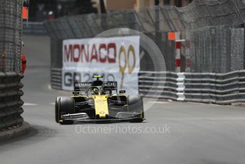 World © Octane Photographic Ltd. Formula 1 – Monaco GP. Practice 2. Renault Sport F1 Team RS19 – Nico Hulkenberg. Monte-Carlo, Monaco. Thursday 23rd May 2019.