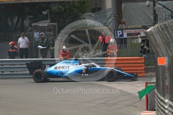 World © Octane Photographic Ltd. Formula 1 – Monaco GP. Practice 2. ROKiT Williams Racing FW 42 – George Russell. Monte-Carlo, Monaco. Thursday 23rd May 2019.