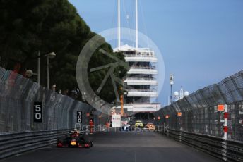 World © Octane Photographic Ltd. Formula 1 – Monaco GP. Practice 2. Aston Martin Red Bull Racing RB15 – Pierre Gasly. Monte-Carlo, Monaco. Thursday 23rd May 2019.