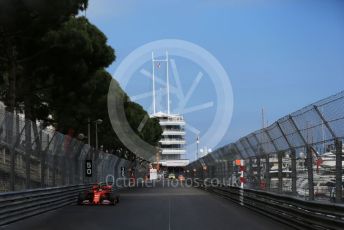 World © Octane Photographic Ltd. Formula 1 – Monaco GP. Practice 2. Scuderia Ferrari SF90 – Charles Leclerc. Monte-Carlo, Monaco. Thursday 23rd May 2019.