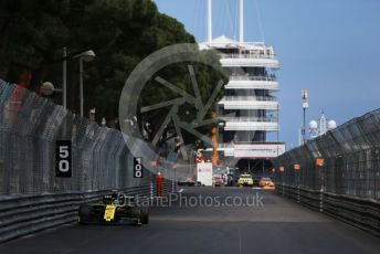 World © Octane Photographic Ltd. Formula 1 – Monaco GP. Practice 2. Renault Sport F1 Team RS19 – Nico Hulkenberg. Monte-Carlo, Monaco. Thursday 23rd May 2019.