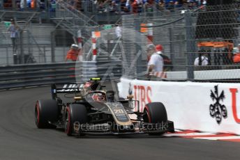 World © Octane Photographic Ltd. Formula 1 – Monaco GP. Practice 2. Rich Energy Haas F1 Team VF19 – Kevin Magnussen. Monte-Carlo, Monaco. Thursday 23rd May 2019.