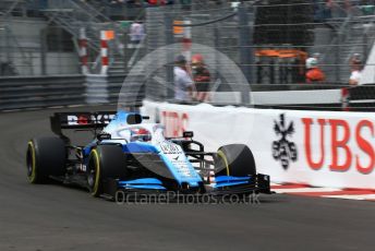 World © Octane Photographic Ltd. Formula 1 – Monaco GP. Practice 2. ROKiT Williams Racing FW 42 – George Russell. Monte-Carlo, Monaco. Thursday 23rd May 2019.