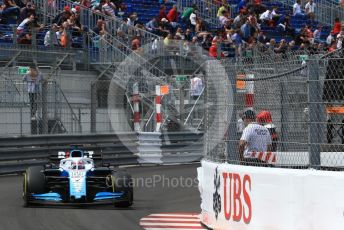 World © Octane Photographic Ltd. Formula 1 – Monaco GP. Practice 2. ROKiT Williams Racing FW 42 – George Russell. Monte-Carlo, Monaco. Thursday 23rd May 2019.